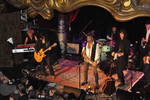 Performing at the Cutting Room, NYC.
