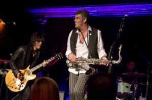 Performing at the Cutting Room, NYC.